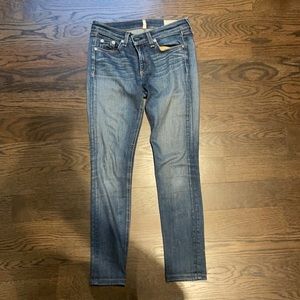 rag & bone size 26 skinny jeans